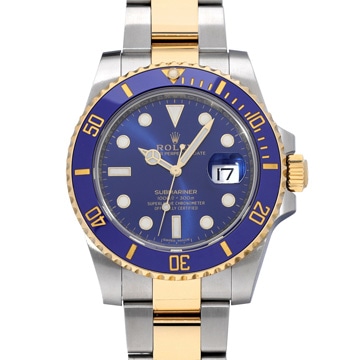 ロレックス サブマリーナ デイト 116613LB ブルー メンズ 時計 【中古】【wristwatch】