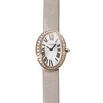 カルティエ ミニベニュワール WB520028 シルバー レディース 時計 【中古】【wristwatch】