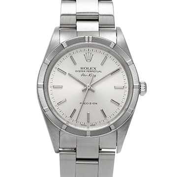 ロレックス エアキング 14010M シルバー メンズ 時計 【中古】【wristwatch】