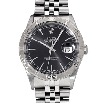 ロレックス デイトジャスト サンダーバード 16264 ブラック メンズ 時計 【中古】【wristwatch】
