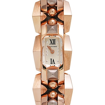 カルティエ クラッシュ アン リミテッド ウォッチ WGMB0003 シルバー レディース 時計 【中古】【wristwatch】