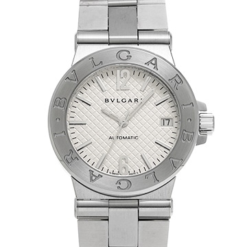 ブルガリ ディアゴノ 35 mm DG35S シルバー ユニセックス 時計 【中古】【wristwatch】