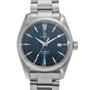 オメガ シーマスター アクアテラ クォーツ 2518.80 ブルー メンズ 時計 【中古】【wristwatch】