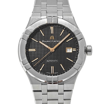 モーリス ラクロア アイコン オートマティック AI6008-SS002-331-1 グレー メンズ 時計 【中古】【wristwatch】