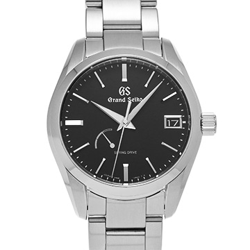 グランドセイコー スプリングドライブ SBGA285 ブラック メンズ 時計 【中古】【wristwatch】