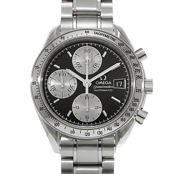 オメガ スピードマスター デイト 丸井限定 3513.50 ブラック メンズ 時計 【中古】【wristwatch】