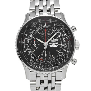 ブライトリング ナビタイマー 1884 リミテッド A2135024/BE62 ブラック メンズ 時計 【中古】【wristwatch】