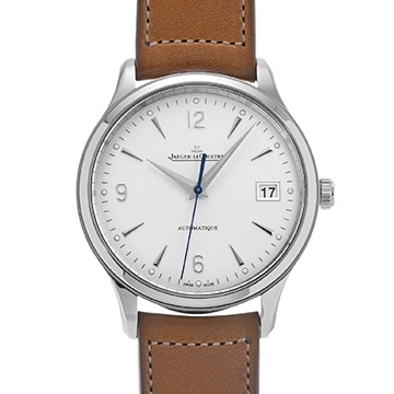 ジャガー ルクルト マスター コントロール デイト Q4018420 シルバーグレー メンズ 時計 【中古】【wristwatch】