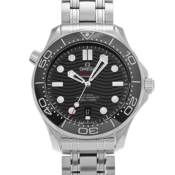 オメガ シーマスター ダイバー300 コーアクシャル マスタークロノメーター 210.30.42.20.01.001 ブラック メンズ 時計 【中古】【wristwatch】