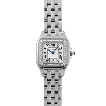 カルティエ パンテール ドゥ カルティエ MM W4PN0007 シルバー レディース 時計 【中古】【wristwatch】
