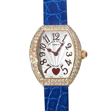 フランクミュラー ハートトゥハート 5002SQZC6HD2 シルバー レディース 時計 【中古】【wristwatch】