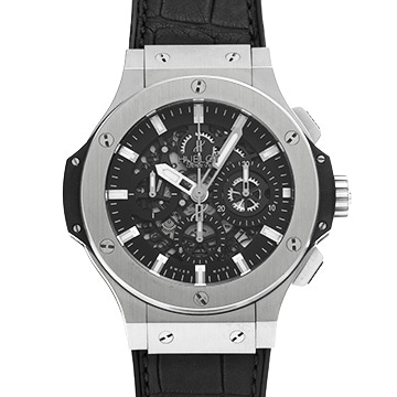 ウブロ ビッグバン アエロバン スチール 311.SX.1170.GR スケルトン メンズ 時計 【中古】【wristwatch】