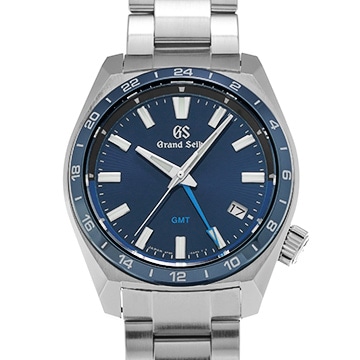 グランドセイコー スポーツコレクション クォーツ GMT SBGN021 ブルー メンズ 時計 【中古】【wristwatch】