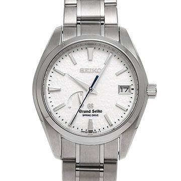 グランドセイコー ヘリテージコレクション スプリングドライブ SBGA011 ホワイト メンズ 時計 【中古】【wristwatch】