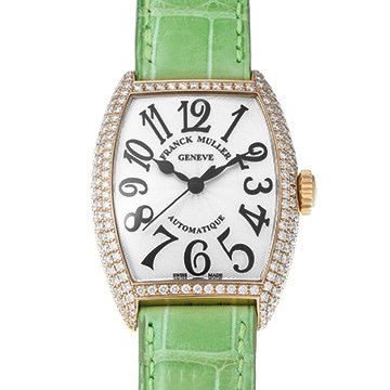 フランクミュラー サントレー トノウカーベックス 7500 SC AT FO D シルバー ユニセックス 時計 【中古】【wristwatch】