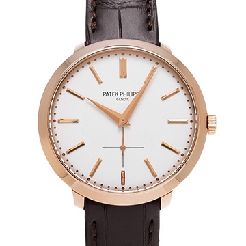 パテック フィリップ カラトラバ 5123R-001 ホワイト メンズ 時計 【中古】【wristwatch】