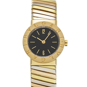ブルガリ ブルガリブルガリ トゥボガス BB232T ブラック レディース 時計 【中古】【wristwatch】