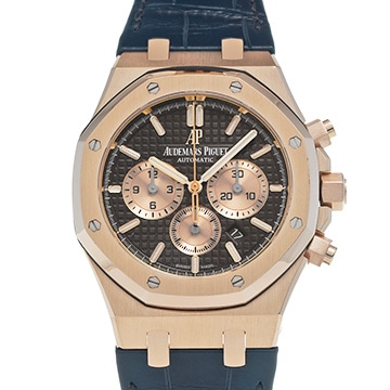 オーデマ ピゲ ロイヤルオーク クロノグラフ 26331OR.OO.D821CR.01 ブラウン/ピンクゴールド メンズ 時計 【中古】【wristwatch】