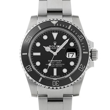 ロレックス サブマリーナ デイト 116610LN ブラック メンズ 時計 【中古】【wristwatch】