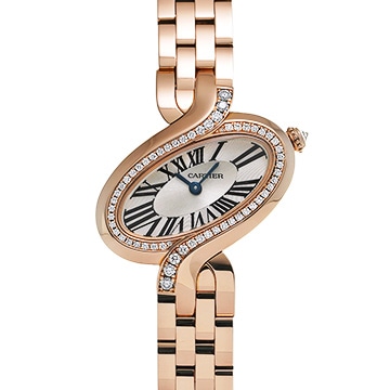 カルティエ デリス ドゥ カルティエ WG800003 シルバー レディース 時計 【中古】【wristwatch】