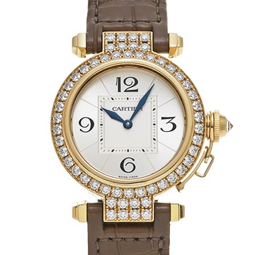 カルティエ パシャ 32 WJ11941G シルバー レディース 時計 【中古】【wristwatch】