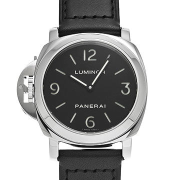 パネライ ルミノール ベース レフトハンド PAM00219 ブラック ユニセックス 時計 【中古】【wristwatch】
