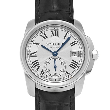 カルティエ カリブル ドゥ カルティエ WSCA0003 シルバー メンズ 時計 【中古】【wristwatch】