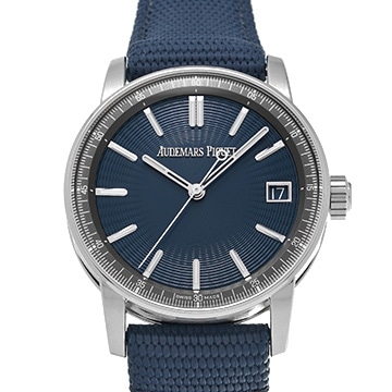 オーデマ ピゲ CODE 11.59 バイ オーデマピゲ 15210ST.OO.A348KB.01 ブルー メンズ 時計 【中古】【wristwatch】