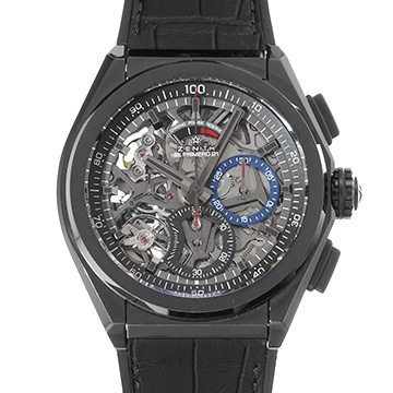 ゼニス デファイ エル・プリメロ 21 49.9000.9004/78.R582 スケルトン メンズ 時計 【中古】【wristwatch】