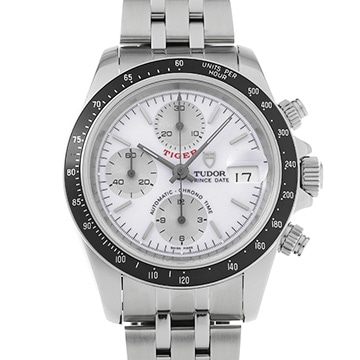 チューダー / チュードル クロノタイム 79260P ホワイト/シルバー メンズ 時計 【中古】【wristwatch】