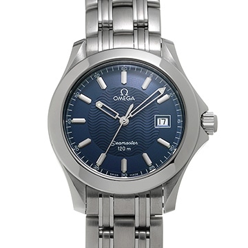 オメガ シーマスター 120 2511.80 ブルー メンズ 時計 【中古】【wristwatch】