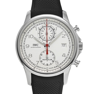 IWC ポルトギーゼ クロノグラフ クラシック IW390502 シルバー メンズ 時計 【中古】【wristwatch】