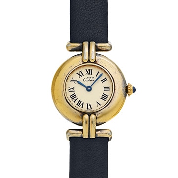 カルティエ マスト コリゼ  ヴェルメイユ SM 590002 アイボリー レディース 時計 【中古】【wristwatch】