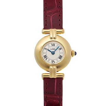 カルティエ マスト コリゼ  ヴェルメイユ SM W1009954 アイボリー レディース 時計 【中古】【wristwatch】
