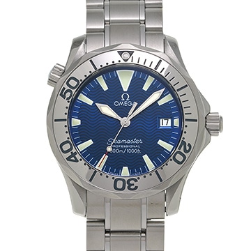 オメガ シーマスター プロフェッショナル 300 2263.80 ブルー メンズ 時計 【中古】【wristwatch】