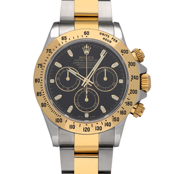 ロレックス コスモグラフ デイトナ 116523 ブラック メンズ 時計 【中古】【wristwatch】