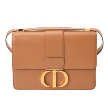 ディオール 30 MONTAIGNE チェーンショルダー ブラウン M9203UMOS ボックスカーフスキン レディース バッグ 【中古】【bag】