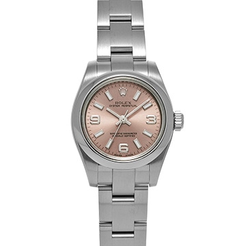 ロレックス オイスターパーペチュアル 26 176200 ピンク レディース 時計 【中古】【wristwatch】