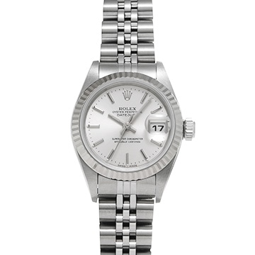 ロレックス デイトジャスト 79174 グレー レディース 時計 【中古】【wristwatch】