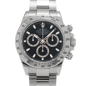 ロレックス コスモグラフ デイトナ 116520 ブラック メンズ 時計 【中古】【wristwatch】