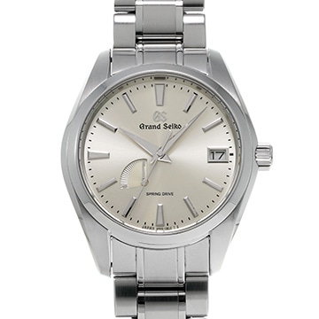 グランドセイコー ヘリテージコレクション スプリングドライブ SBGA201 シルバー メンズ 時計 【中古】【wristwatch】