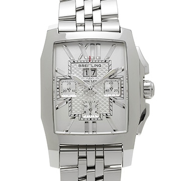 ブライトリング ベントレー フライングB クロノグラフ A44365 シルバー メンズ 時計 【中古】【wristwatch】