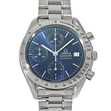 オメガ スピードマスター デイト 3511.80 ブルー メンズ 時計 【中古】【wristwatch】