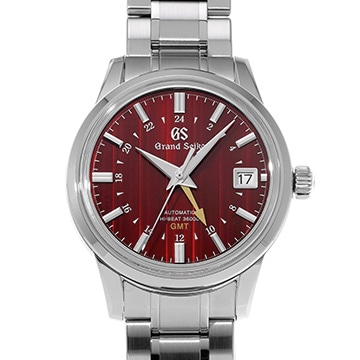 グランドセイコー エレガンスコレクション メカニカル ハイビート36000 GMT SBGJ273 レッド メンズ 時計 【中古】【wristwatch】