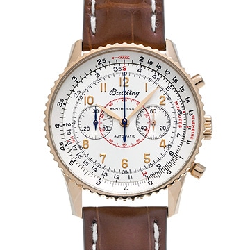 ブライトリング ナビタイマー モンブリラン H474G17WBA シルバー メンズ 時計 【中古】【wristwatch】