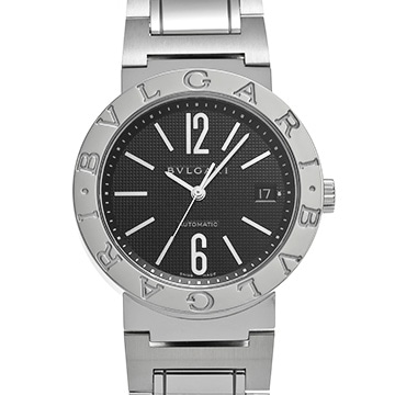 ブルガリ ブルガリブルガリ BB38BSSD/N ブラック メンズ 時計 【中古】【wristwatch】