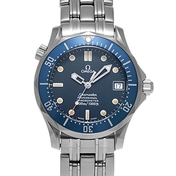 オメガ シーマスター 300 デイト 2551.80 ブルー メンズ 時計 【中古】【wristwatch】