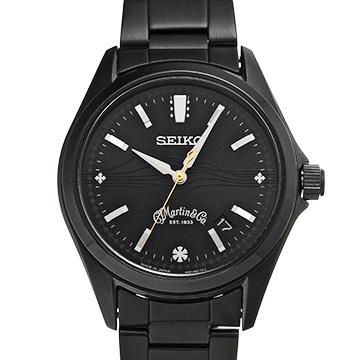 セイコー マーティン ギター ウォッチ 4R35-07B0 ブラック メンズ 時計 【中古】【wristwatch】