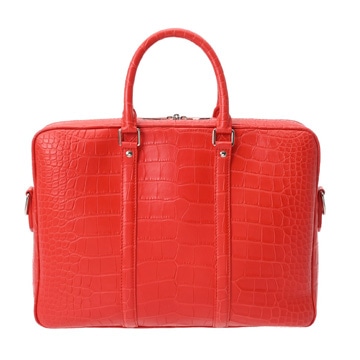 ルイ ヴィトン PDV PM レッド クロコダイル メンズ バッグ 【中古】【bag】