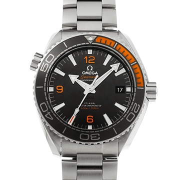 オメガ シーマスター プラネットオーシャン 600 コーアクシャル マスタークロノメーター 215.30.44.21.01.002 ブラック メンズ 時計 【中古】【wristwatch】